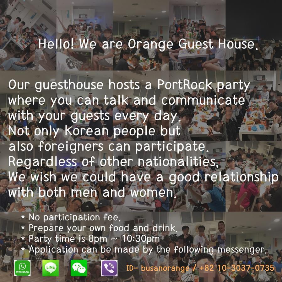 Orange Guesthouse Ciudad Metropolitana de Ciudad Metropolitana de Busan Exterior foto